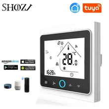 Wi-Fi центральный кондиционер термостат контроллер температуры 2 трубы 4 трубы 3 скорости вентилятора катушки блок работы с Alexa Google Home
