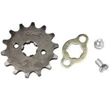 MYMotor звездочки спереди 420-14 т 17 мм Мотоцикл ATV Dirtbike