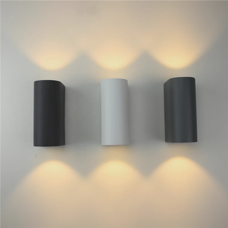 

Modern led wall lights Cylinder COB 6W LED Wall Light IP65 Waterproof AC85-265V Corridor Lights decoration wall lamp ZBD0084