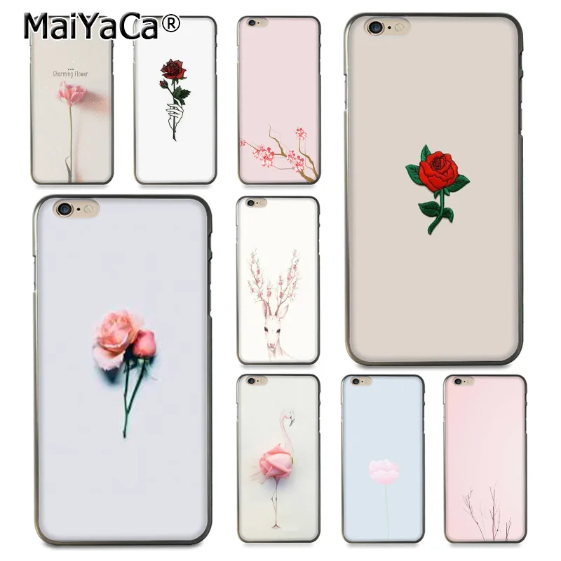 Милый и Модный чехол MaiYaCa для iphone SE 2020 11 pro 8 7 66S Plus X 5S XS XR MAX|mobile cover|6s plusiphone 5s case flower |