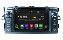 Quad Core 1024*600 Android 5.1 HD 2 din 7″ Car Radio dvd gps for Toyota Corolla 2012 With Mirror link 3G WIFI Bluetooth USB DVR