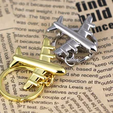 Civil брелок для ключей «Самолет» модные полированные хромированные аксессуары Самолет Модель металлический брелок кольцо брелока брелок