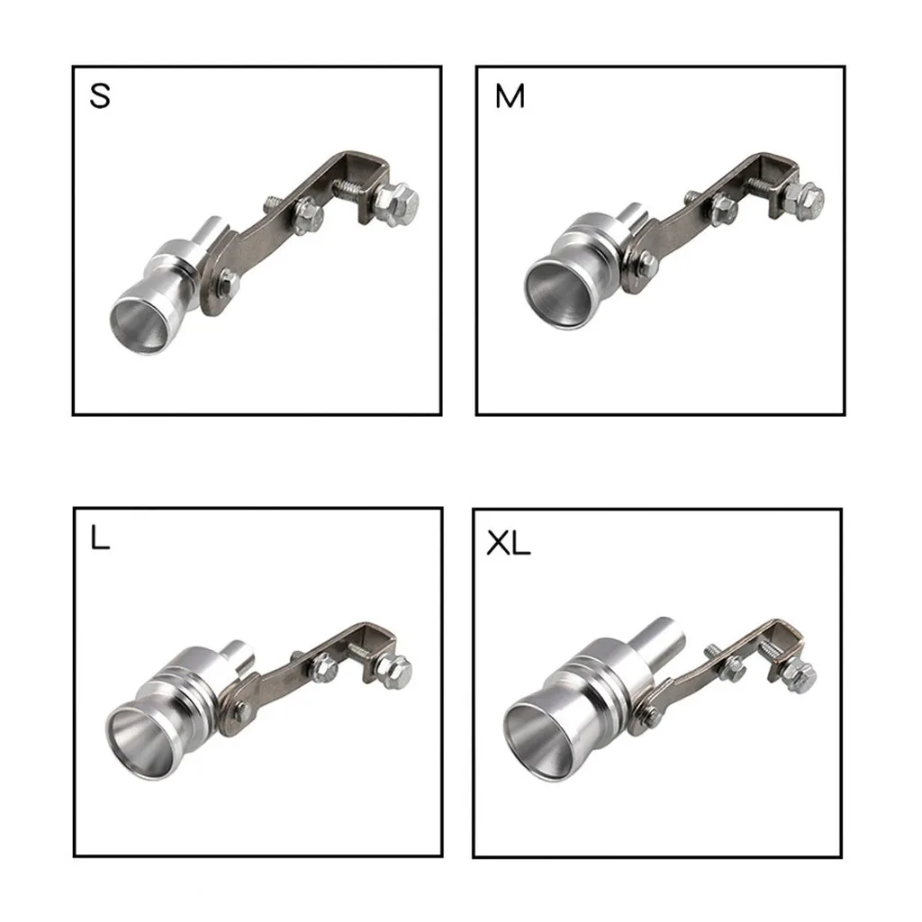 2 шт в сборе, запчасти, универсальный автомобильный турбо звук, глушитель, свисток трубы, фальшивый выдув, грохот, автоаксессуары, 19May2