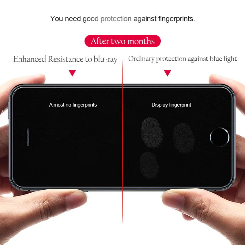 Закаленное стекло для Apple iPhone 5S 5 SE защита экрана 9H анти синий светильник защитная пленка, стекло для iPhone 5 SE 5C