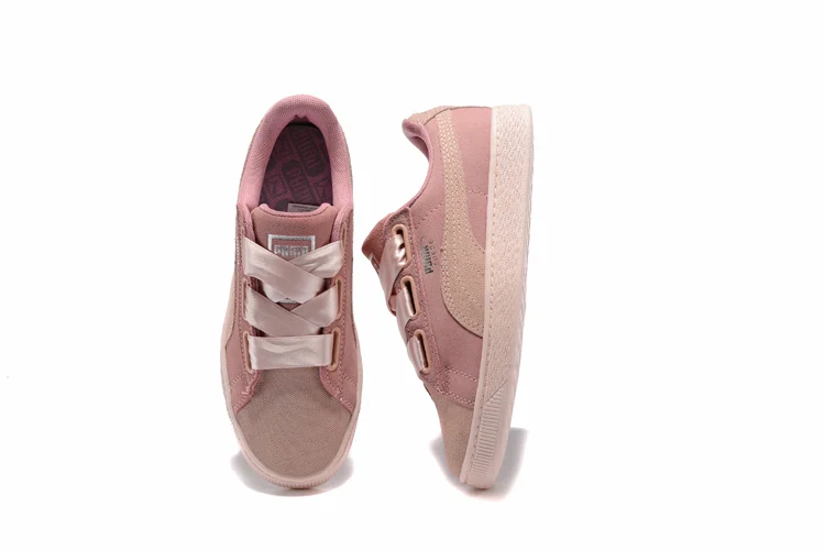 

Rihanna X Puma Fenty Women's Bow Trinomic Sneakers shoes pink/purple/ bow ties Badminton Shoes size 36-39