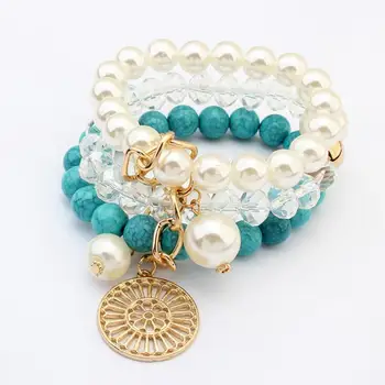 

Poem snow Summer Handwear Fashion Atmospheric Disc Bracelet