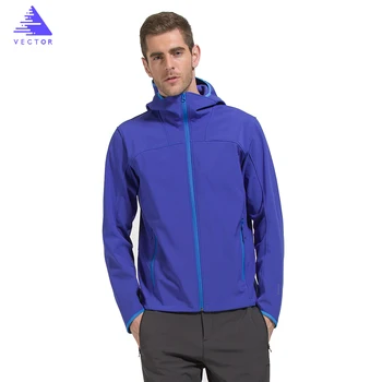 

Softshell Jacket Windbreak Collar Men Polar Fleece Warm Windproof Waterproof Camping Hiking Outdoor Sports Spring Autum Winter