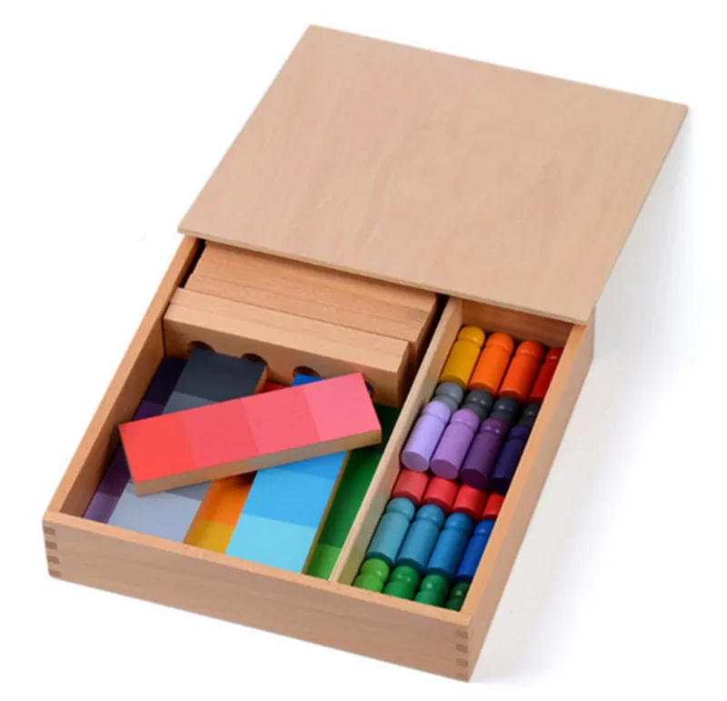 New Wooden Baby Toy Montessori 24 Pieces Color Resemblance Sorting Task Wood Early Childhood Preschool Kids Baby Gifts New Wooden Baby Toy Montessori 24 Pieces Color Resemblance Sorting Task Wood Early Childhood Preschool Kids Baby Gifts