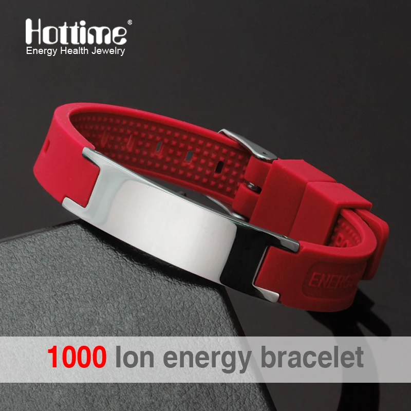 Черный силиконовый биоэнергетический браслет для мужчин|bracelet|bracelet penbracelet collection |