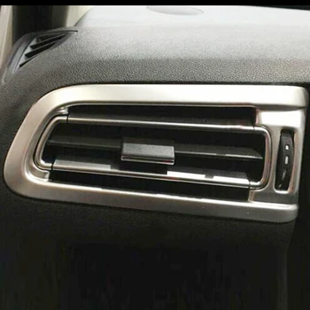 

For Citroen C4 2016 ABS Matte Car air left and right air outlet conditioning vents decoration frame cover Trim accessories 2pcs