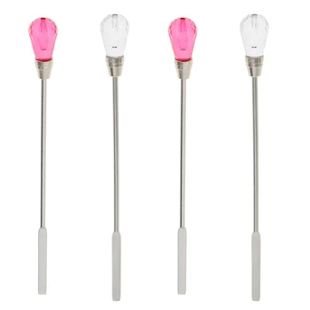 

Permanent Makeup Eyebrow Tattoo Pigment Ink Mixing Blending Stirring Rod Sticks Spatulas 6pcs