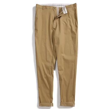 

spring autumn men casual pants 5XL 52 50 Elasticity large plus size big 7XL 8XL 9XL 10XL loose Khaki pants Straight Trousers