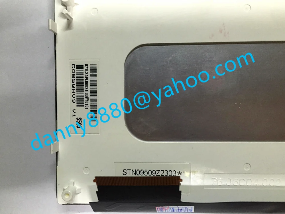 

100% Original new 6.5'' TPO LCD Display C065GW03 V1 touch panel for Skoda VW RCD510 Car navigation LCD touch ditigizer