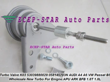

Turbo Wastegate Actuator Valve K03 29 53039880029 53039700029 058145703N For AUDI A4 A6 VW Passat 1.8T B5 APU ARK BFB 1.8T 1.8L