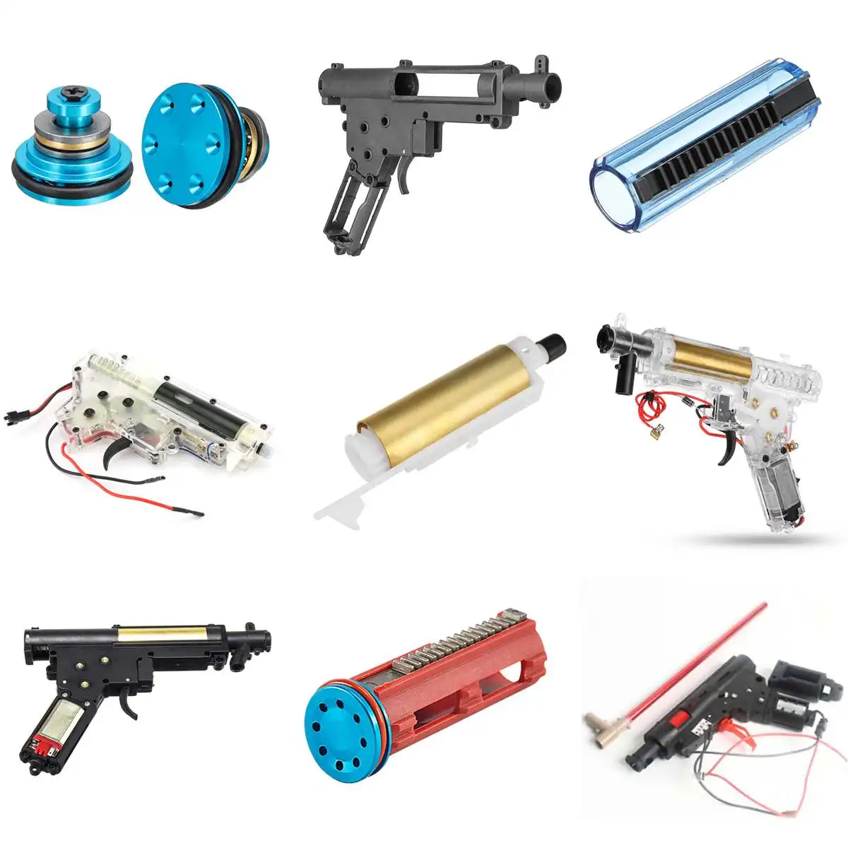 Новая нейлоновая коробка передач для Jinming 8Th SCAR V2 STD 6th NWELL M4 MKM2 гелевые шарики