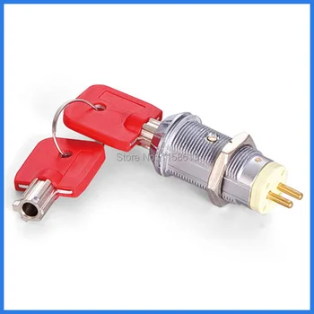 

10 pieces 32mm widely used keyed differently tubular electric cabinet door switch lock