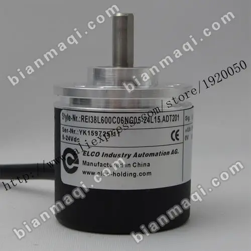 

Spot Elco REI38L600C06NC05-24L15 rotary encoder pulse elco600