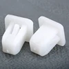 50Pcs Square Plastic Rivets Retainer Clips White Car Bumper Fender Fasteners Push Engine Cover Fender Car Door Trim Panel Clip ► Photo 2/6