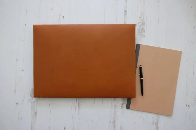 

Extra Large A3 Leather Photographer Artists Portfolio Full grain is the outer layer of a hide which has not been processed