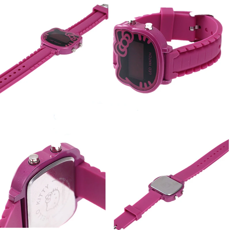 New Kids Cartoon LED Watch Student Lovely Hello Kitty Children Watch Gift for Boys Girls New Kids Cartoon LED Watch Student Lovely Hello Kitty Children Watch Gift for Boys Girls