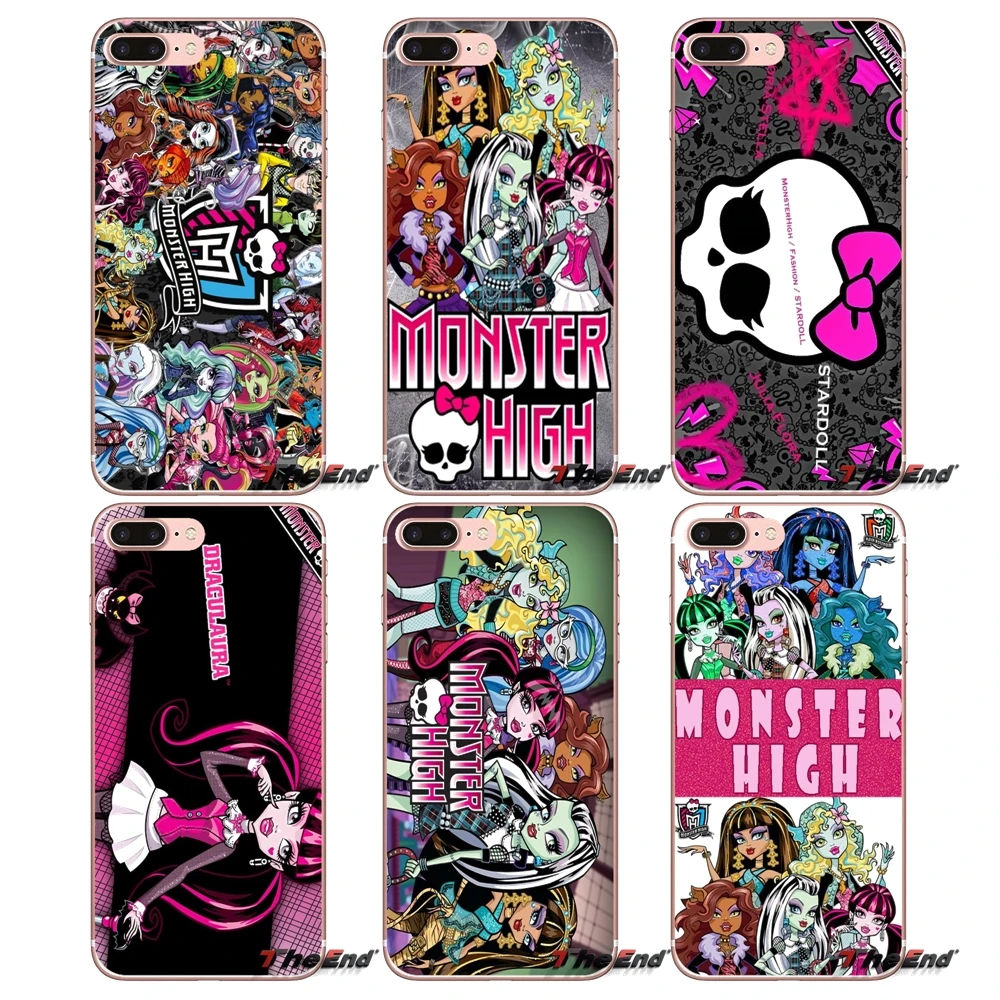 Monsters High school Girl For HTC U11 One M7 M8 A9 M9 M10 E9 Desire 630 530 626 628 816 820 Motorola G G2 G3 Cell Phone Bag Case | Мобильные