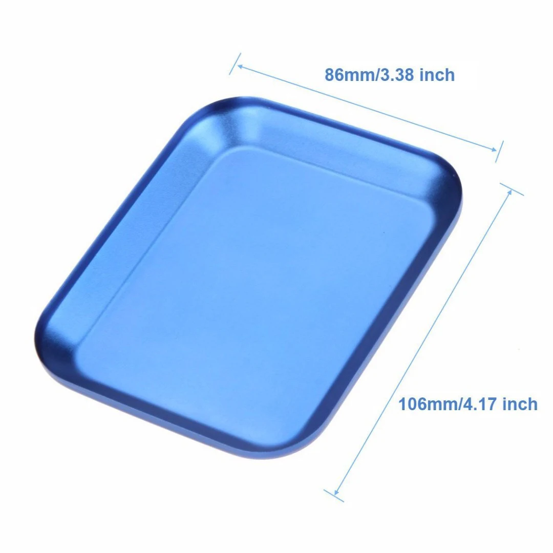 1pc Magnetic Parts Dish Screw Tray Machine Repair Storage Trays Absorb Dishes for Tool Parts