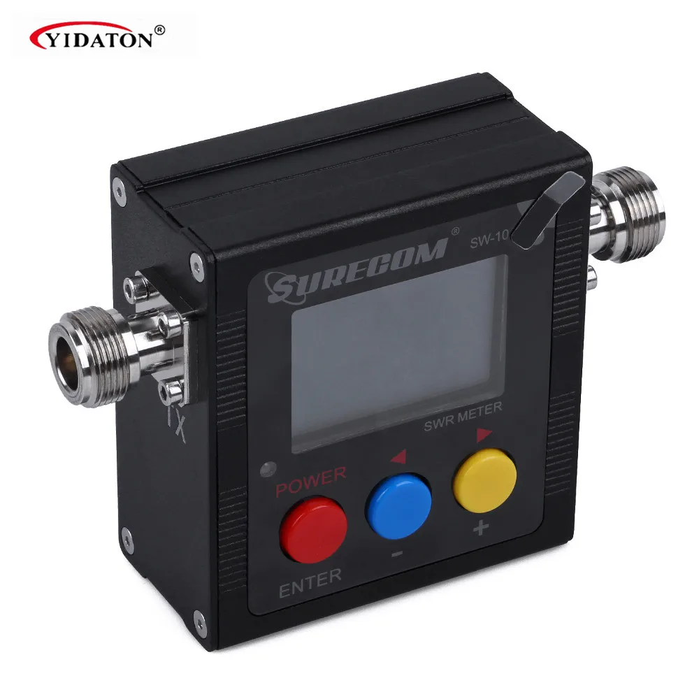 

NEW SURECOM SW-102 125MHz~525MHz N connector Digital VHF/UHF with Frequency Power&SWR Meter For Car Radio Transceiver SW102