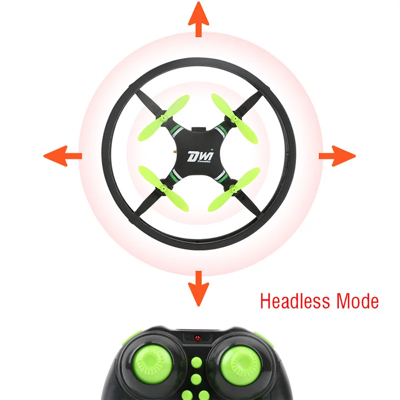 Мини-Дрон ударопрочный нано RC Квадрокоптер один ключ взлет посадка RC вертолет игрушечные дроны подарок для детей начинающих детей D1