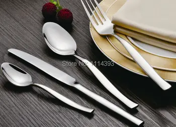 

2247 18-10 Top-end Stainless steel Cutlery set 30pcs/ Flatware set of Hotel / Dinner Knife,fork,spoon,coffee spoon /Tableware