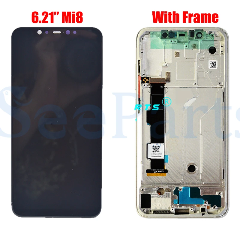  Super Amoled LCD For Xiaomi Mi8 Explorer LCD Display Digitizer Touch Screen Replacement For Xiaomi 