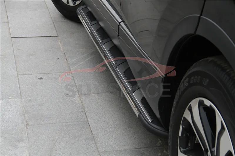 Подходит для HONDA CRV CR V 2017 2018 2019 2020 Беговая доска боковая ступенчатая Nerf Bar Высокое