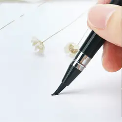 Портативная авторучка стиль мягкое перо для начинающих специальная тренировка ручка обычный скрипт каллиграфия ручка Доступные чернила Sac