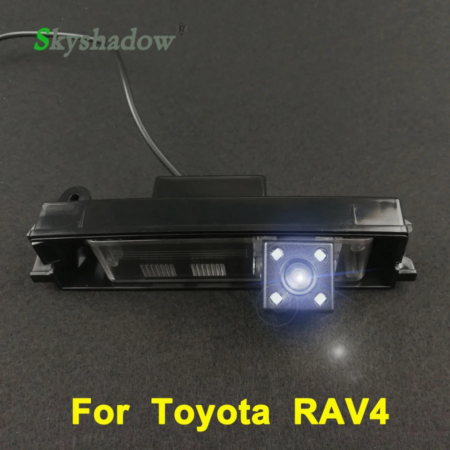 

Car CCD Night Vision 4LED Backup Rear View Camera Parking Assistance For Toyota RAV4 2009 2010 2011 2012 Chery Tiggo Rely X5 A3