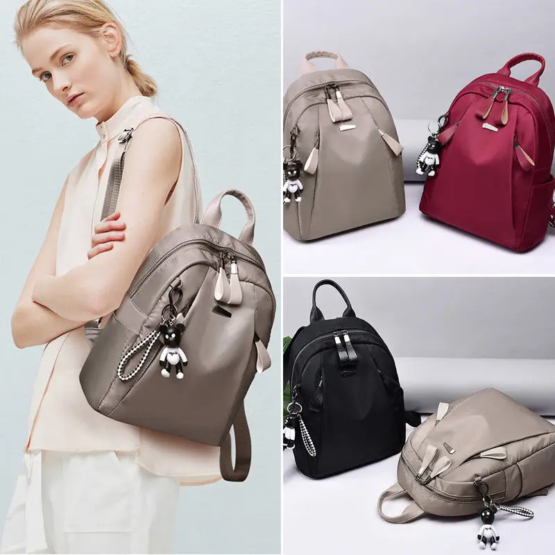 

Women's Backpack PU Leather Shoulder Bag Schoolbag Tote Satchel Bookbags