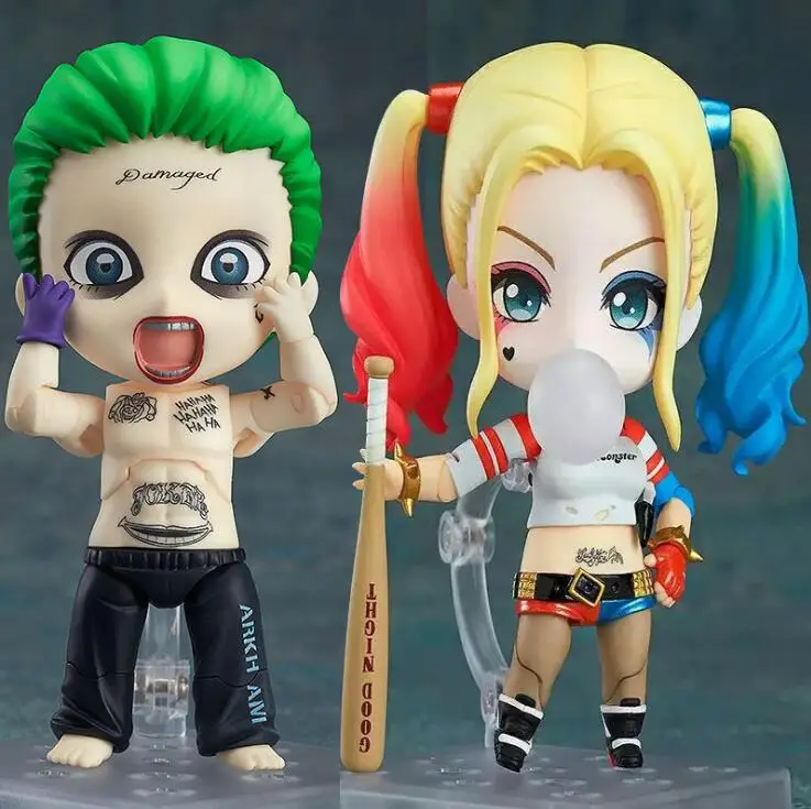

2017 New Suicide Squad The Joker Female Harley Quinn 672 Suicide Edition Nendoroid Doll PVC Action Figure Collectible Model Toys