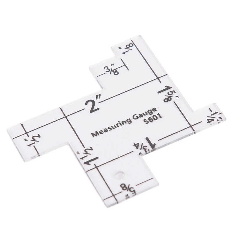 Новые Полезные 1 шт. мини пластиковые швейные измерительные линейки для квилтинга, имперские метрические весы для шитья, инструменты для измерения