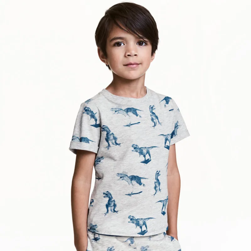 QLOVQL Boy t shirt Baby Boy Tees Shirts Children blouse t shirts 100