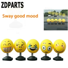 ZDPARTS для автомобилей, стильный, Забавный орнамент качающиеся уход за кожей лица кивая наклейки для Audi A3 A4 B7 B8 B6 A6 C6 C5 Q5 Nissan, Qashqai, Juke X-trail