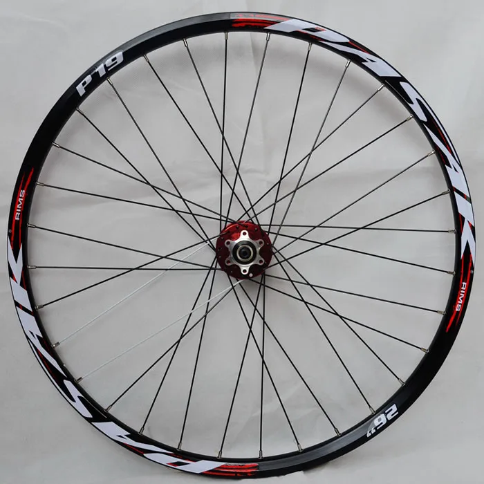 MTB 26 ''29" 27,5 "32 отверстия дисковые тормоза колеса для горных велосипедов шесть отверстий Centerlock колеса горного велосипеда спереди 2 сзади 4