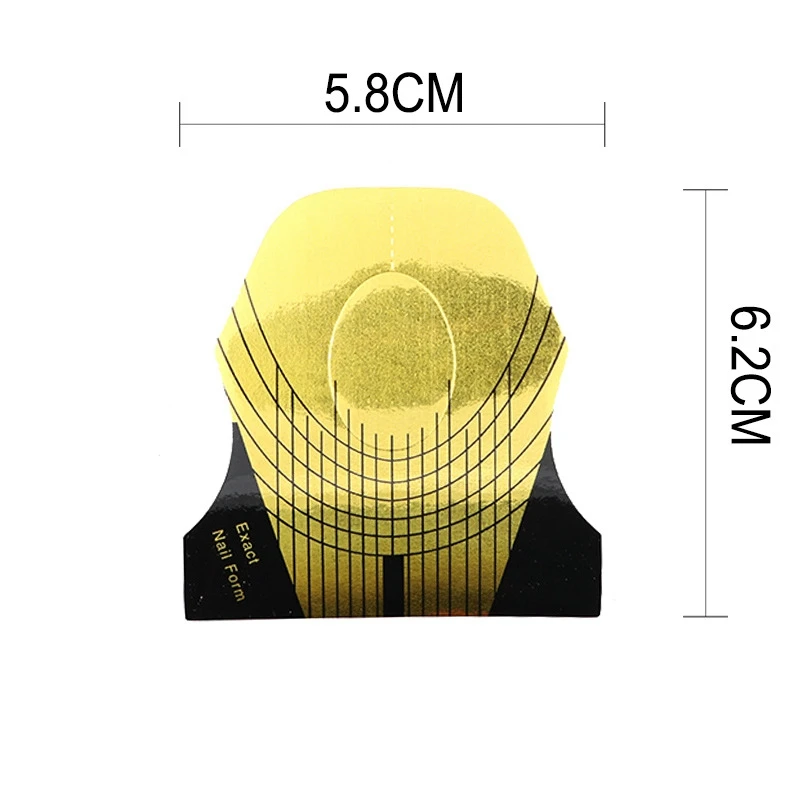 Mtssii, 100 шт, Профессиональная форма для ногтей, акриловая кривая, наклейки для наращивания ногтей, мультиформенные, французские советы, направляющие, инструменты для укладки ногтей
