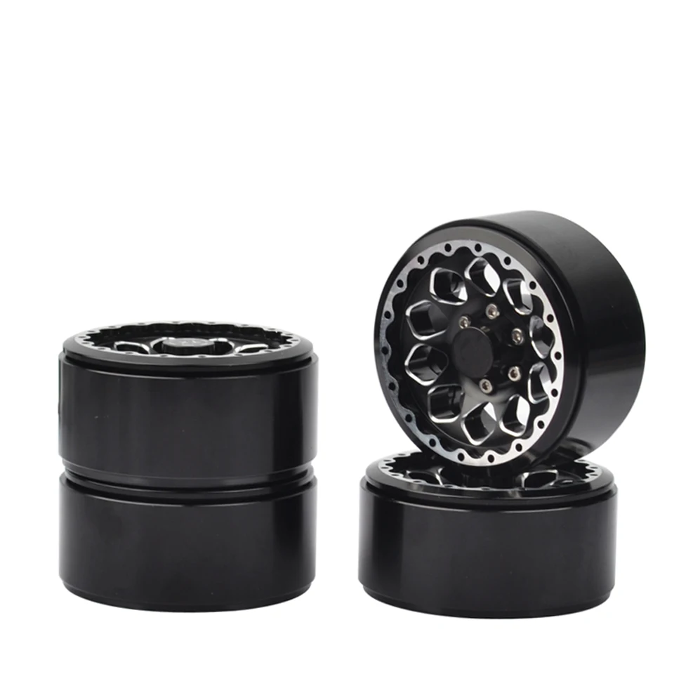 4 шт. металлические 1 9 Φ ступицы для Axial SCX10 II 90046 Tamiya CC01 Traxxas TRX4 D90 1/10 RC Crawler|Детали и