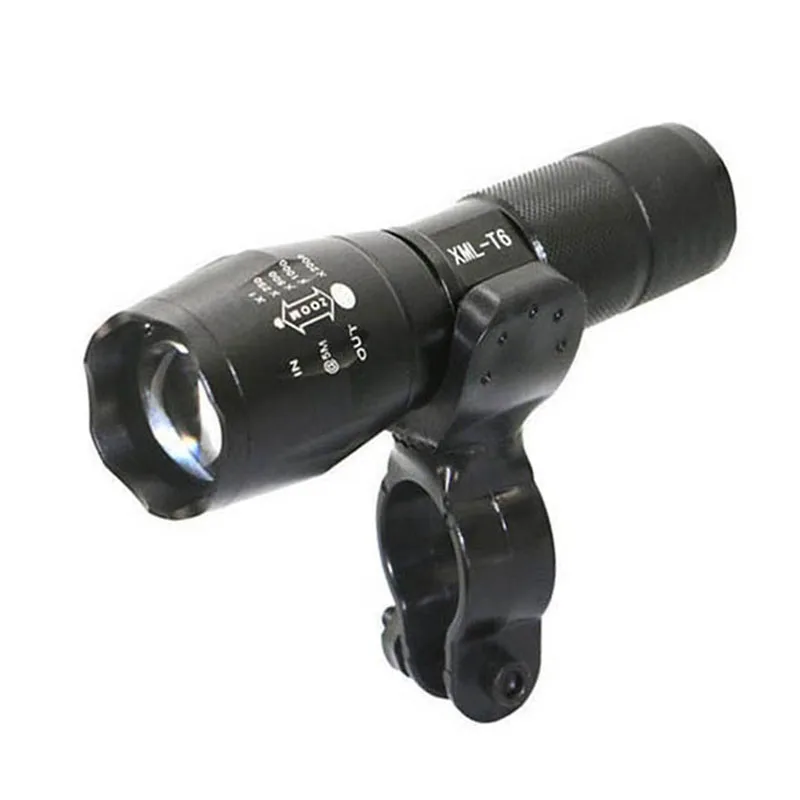 Best MINI E17 Flashlight Bike light Bicycle Torch XM-L T6 2000LM Zoomable LED light+Holder+3.7v 18650 Battery+Charger 6 Best MINI E17 Flashlight Bike light Bicycle Torch XM-L T6 2000LM Zoomable LED light+Holder+3.7v 18650 Battery+Charger 6
