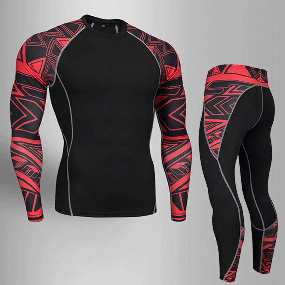 new  underwear thermal men underwear sets clothing quality warm quick tracksuit compress drying Long Johns men underwear 