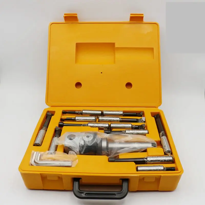 

High precisionMT2- F1 Type Rough Boring Head with MT2 Shanks inch size boring system with 9pcs bar 50mm borign head
