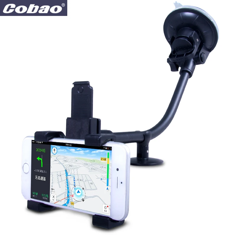 Goede Cobao Universele Auto Telefoon Houder Suporte Movil Auto voor iPhone 7 6 Mobiele Telefoon Stand Mobiele Autohouder Suporte Para Celular Carro