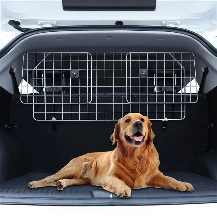 

Car Pet Fence Adjustable Dog Safety Obstacles Travel Protection Barrier