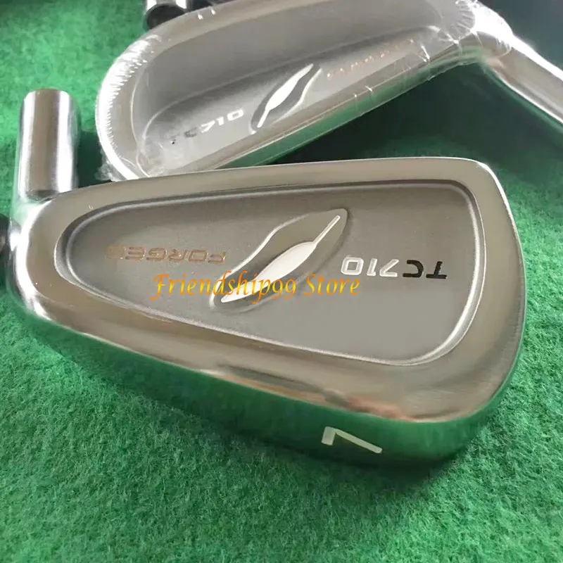 Новая головка для гольфа 14 TC710 высокого качества утюги для гольфа голова 4-9 P клюшки Утюги голова