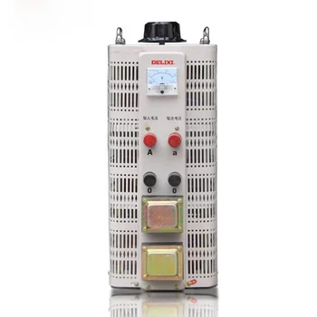 

TDGC2 single phase regulator input 220V transformer 15000W voltage adjustable regulator Output 0V-250v power converter 1pc