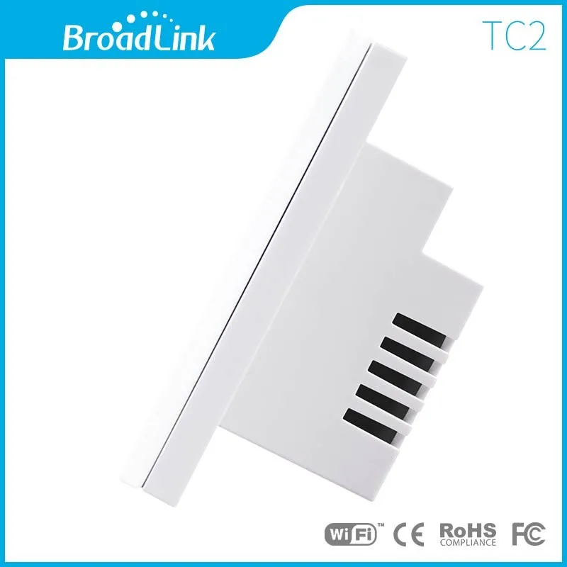 US Standard Remote Touch Switch, 1 Gang 1 Way , White Crystal Glass Panel Touch Switch, Wall Light Switch For Smart Home (2)