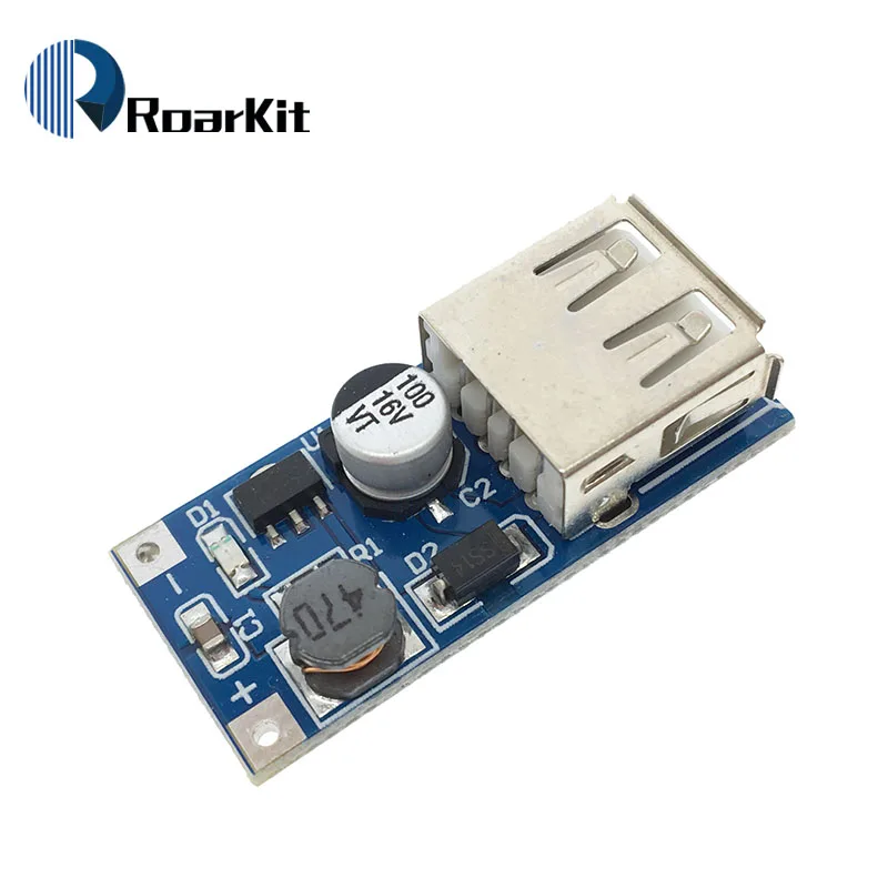 DC-DC Повышающий Модуль(0,9 В~ 5 В) 18650 ма повышающий преобразователь Повышающий Модуль USB Мобильный усилитель мощности TP4056